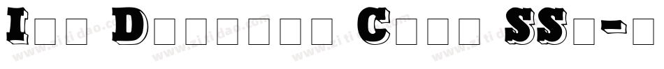Ice Display Caps SSi字体转换